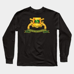 716th Military Police Battalion w Br - Ribbon Long Sleeve T-Shirt